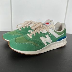 New Balance 997H CM997HRL White Green Size 9.5